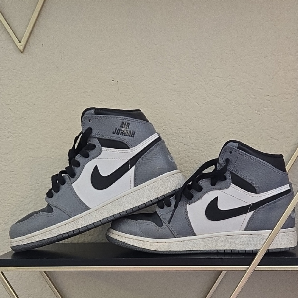 Nike Air Jordan Sneakers in Gray and Black